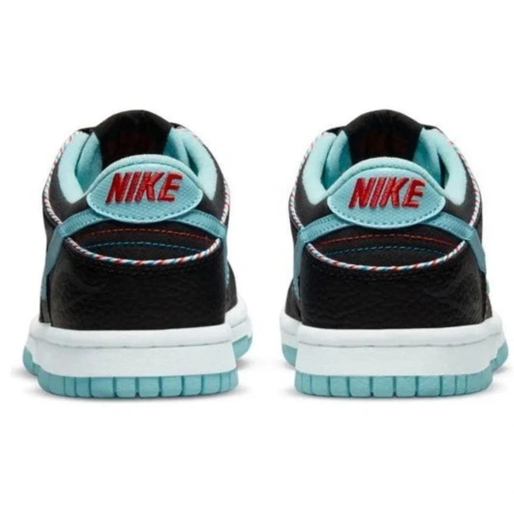Nike Dunk Low SE GS Lifestyle‎ Size 6.5 Y Black/Blue |DN3351-001|